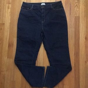 L.L. Bean Lined Classic Fit Jeans Size 18 Reg